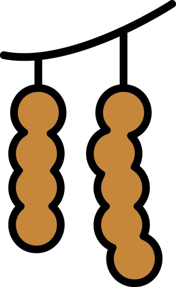 Tamarind Vector Icon Design