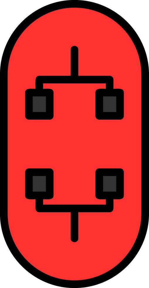Skateboard Vector Icon Design
