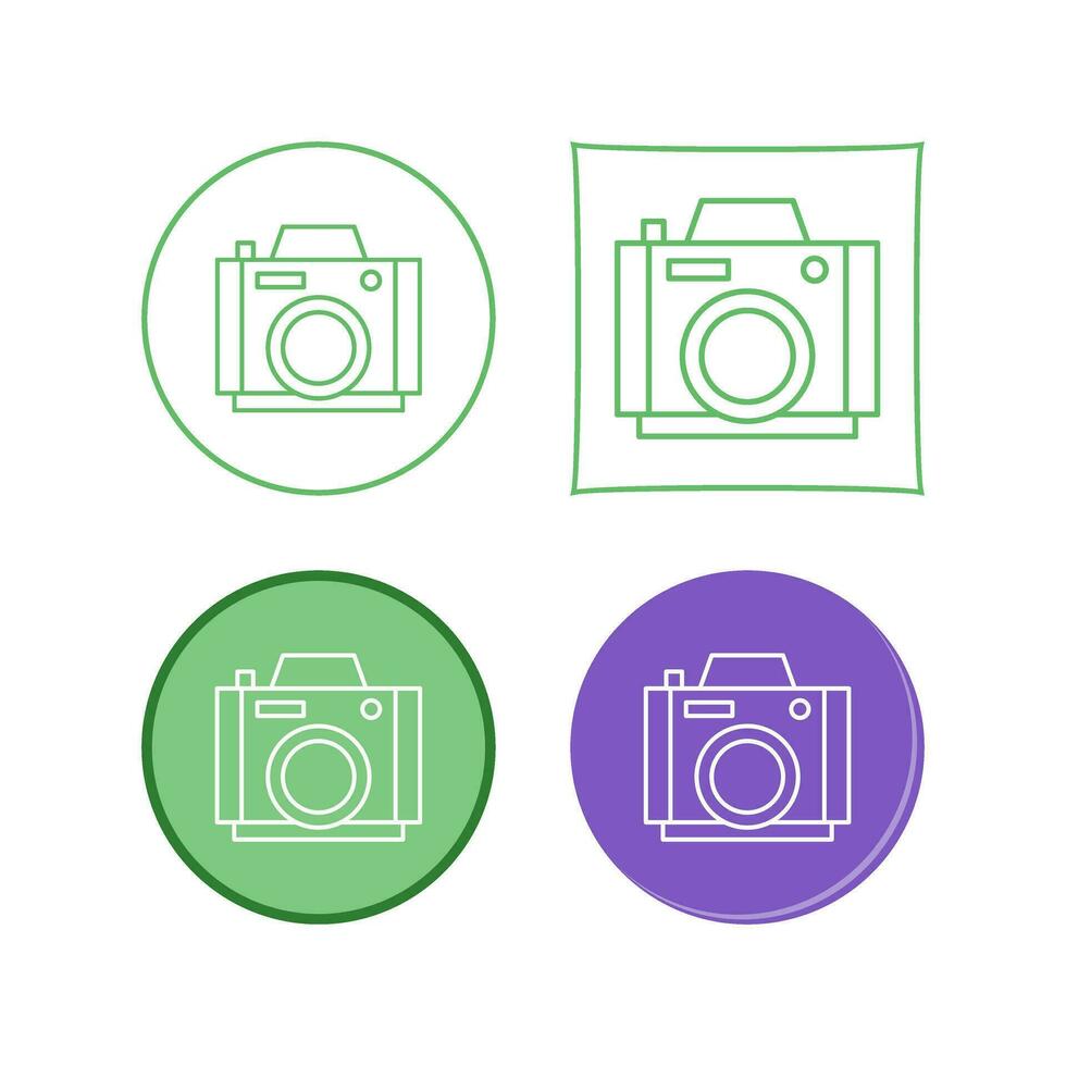 Photo Camera Vector Icon