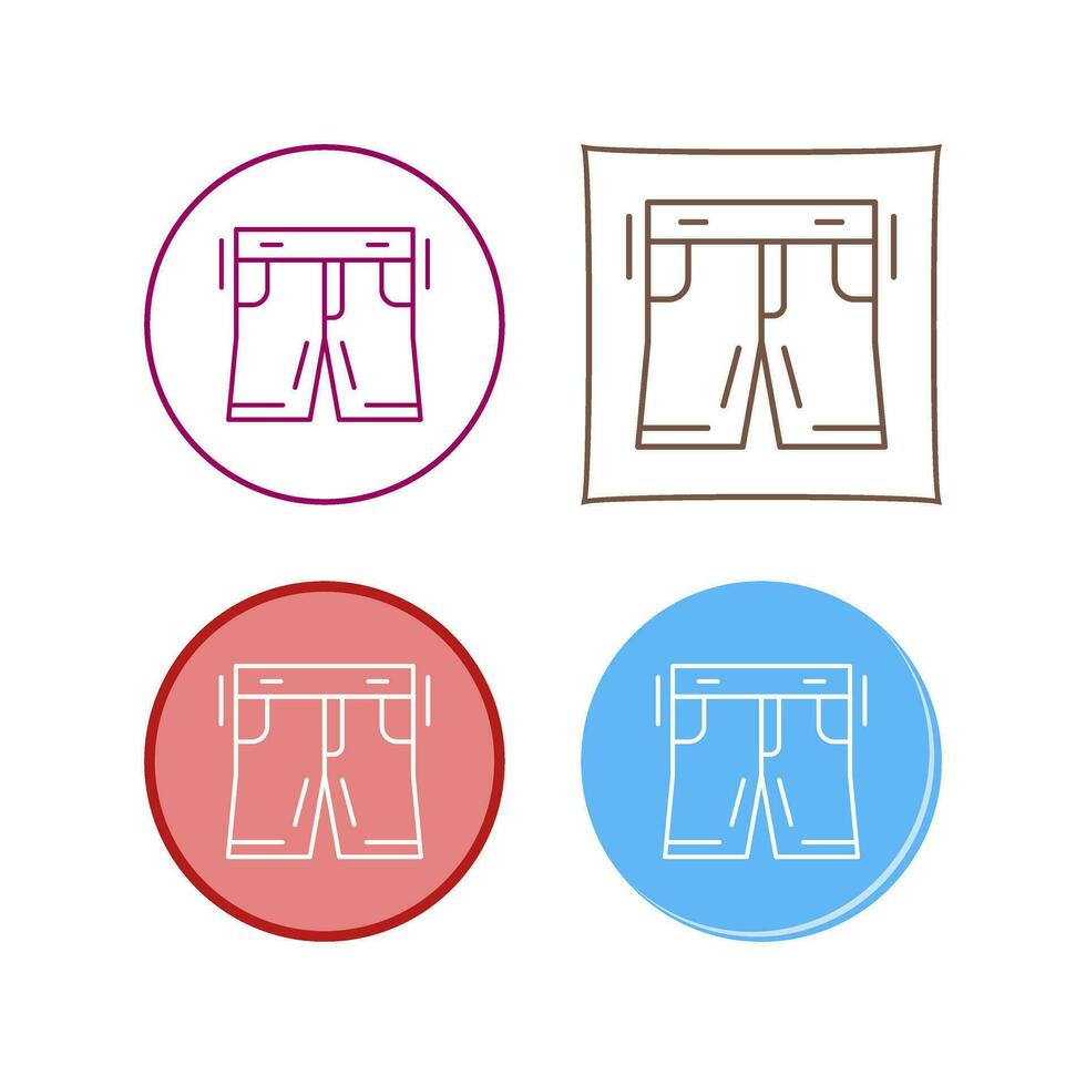 Shorts Vector Icon