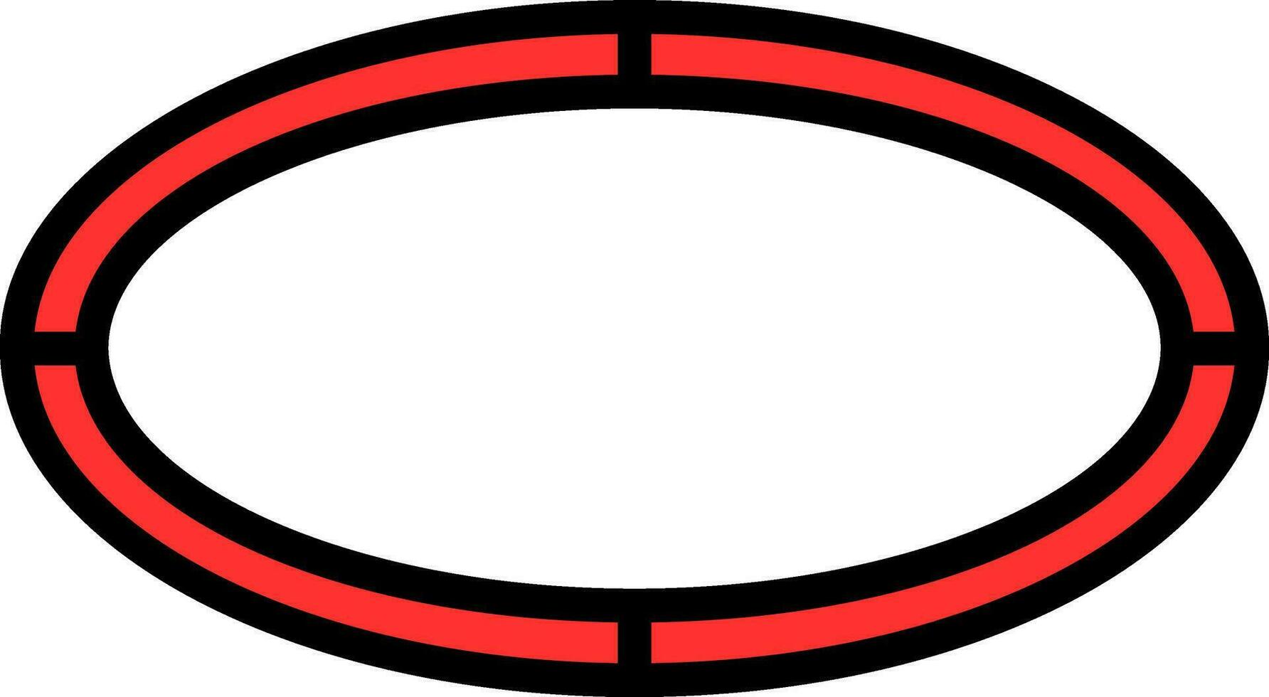 Hula hoop Vector Icon Design