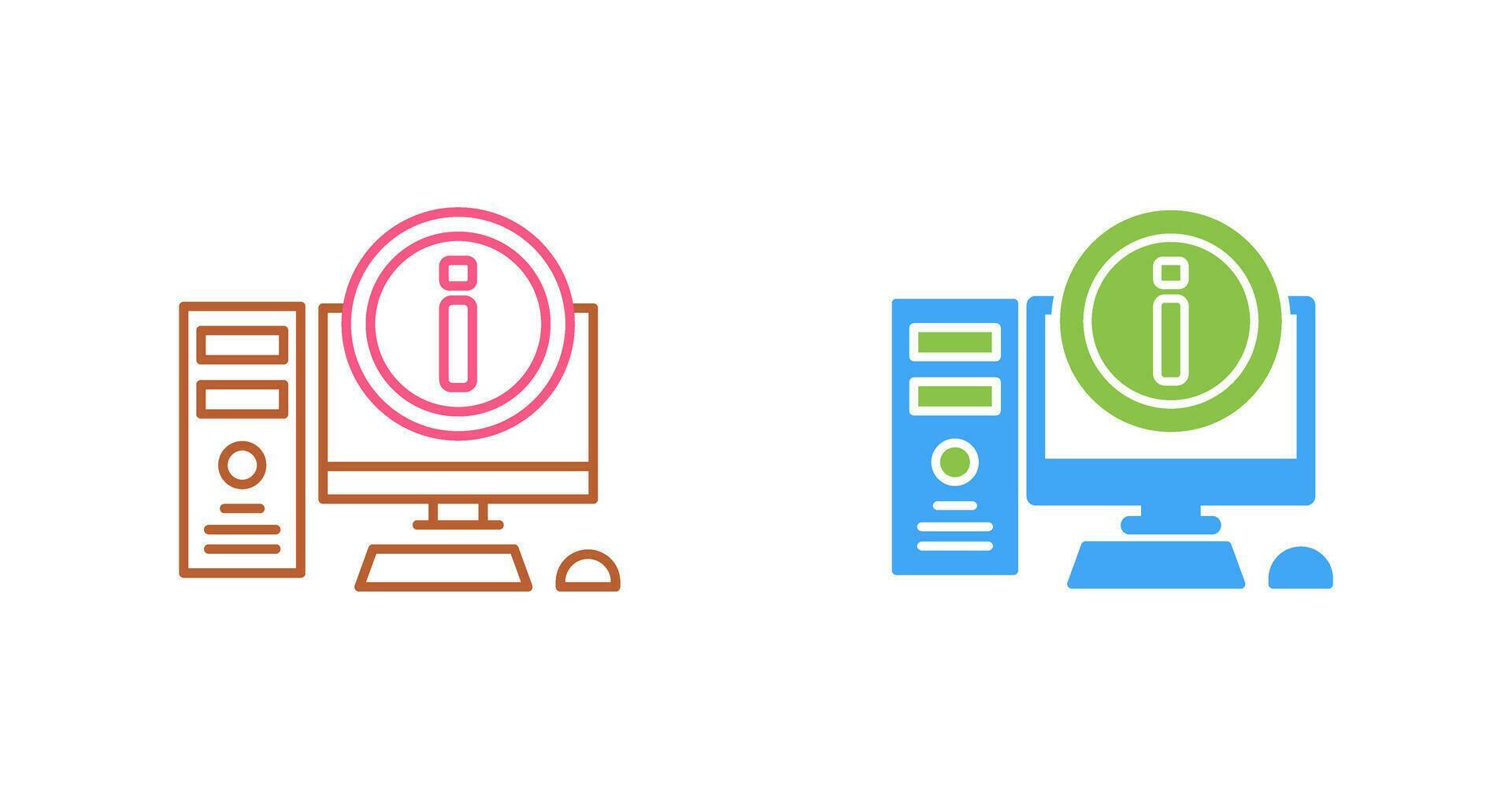 Computer Vector Icon 25136237 Vector Art at Vecteezy