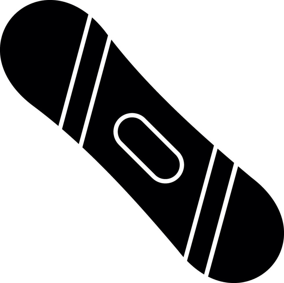 tabla de snowboard vector icono diseño