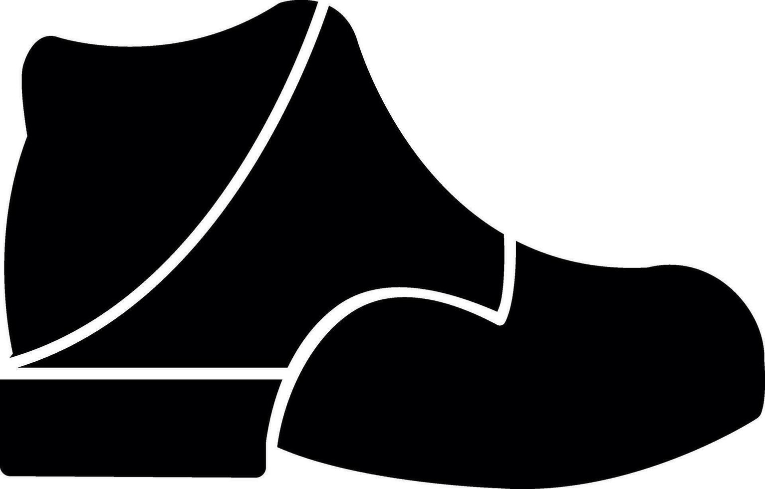 Ski boot Vector Icon Design