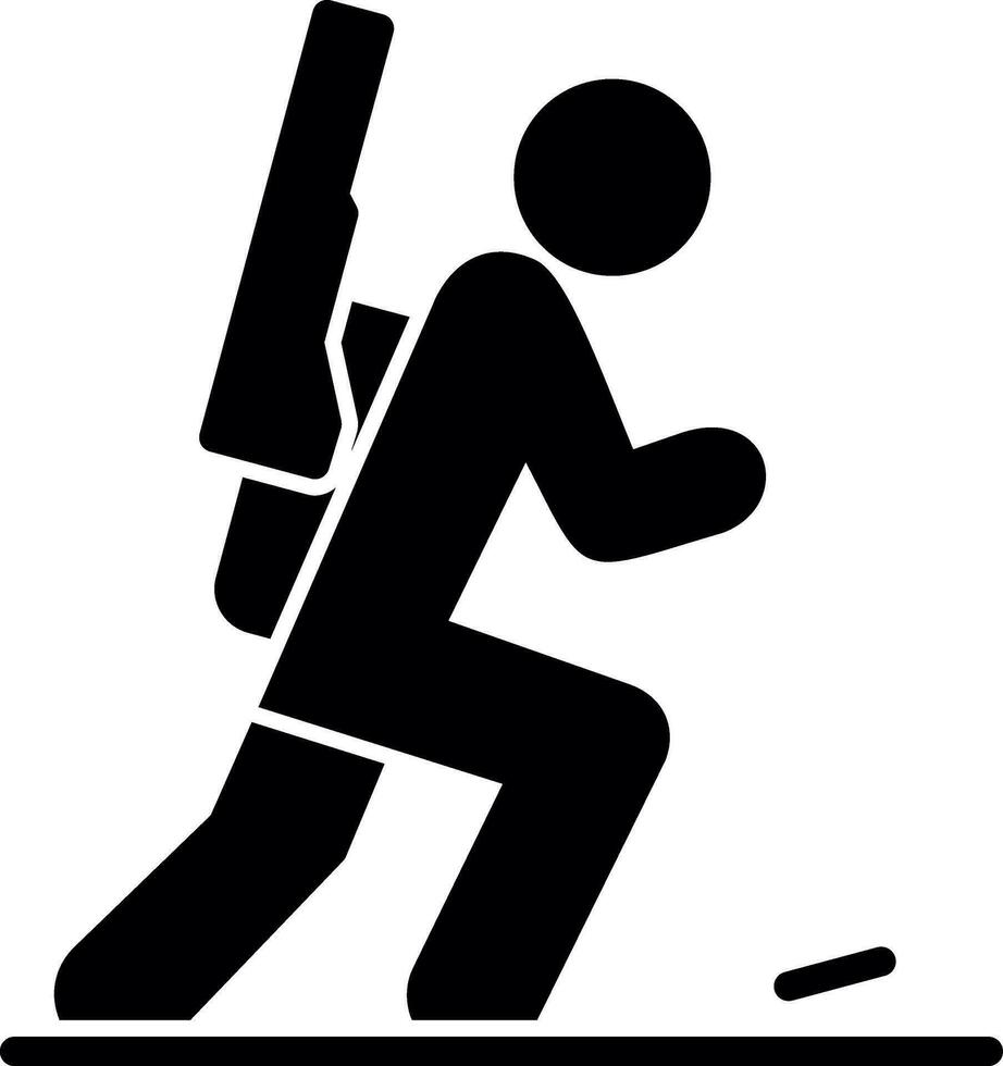 Biathlon Vector Icon Design