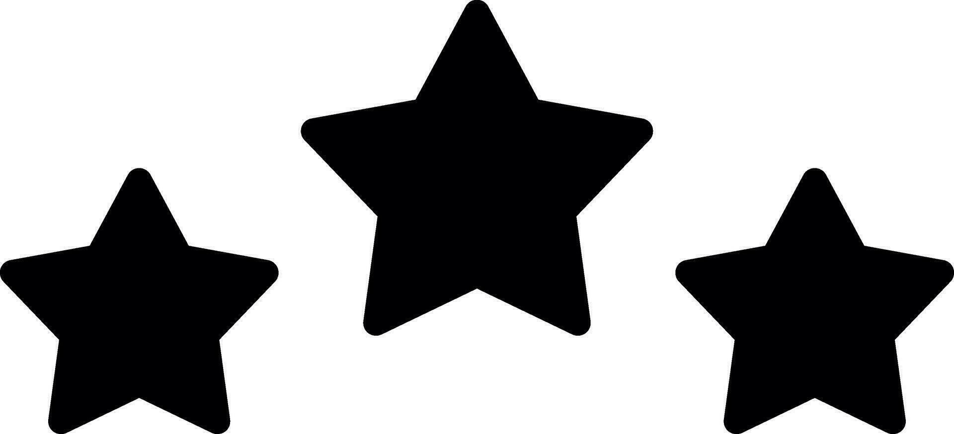 Stars Vector Icon Design
