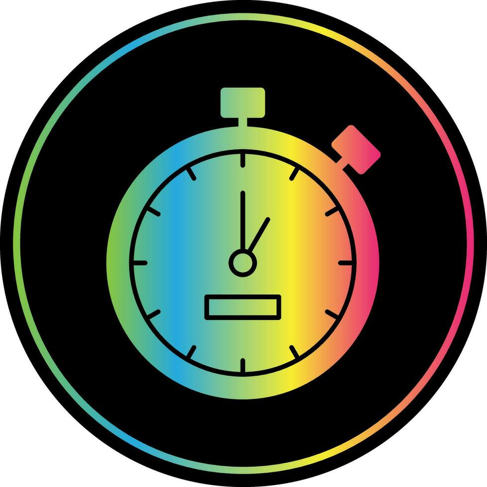 Stopwatch Vector Icon Design