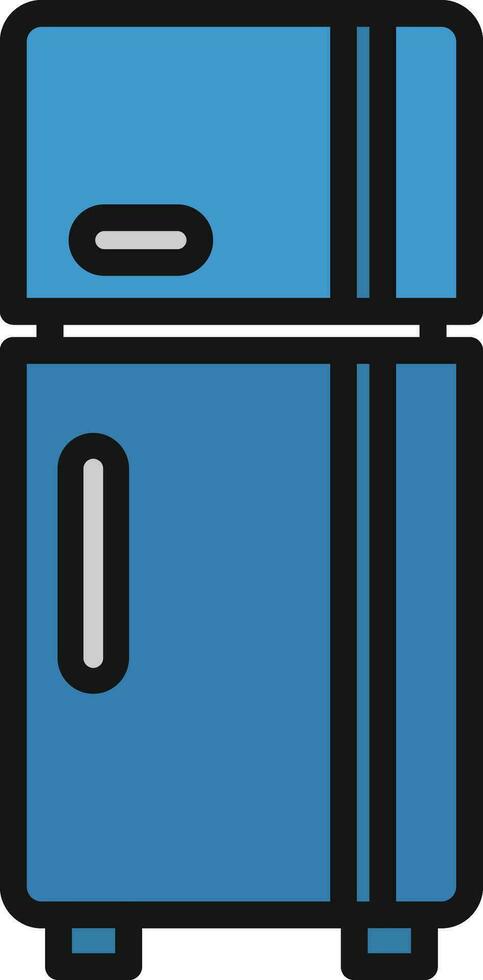 Fridge Vector Icon Design
