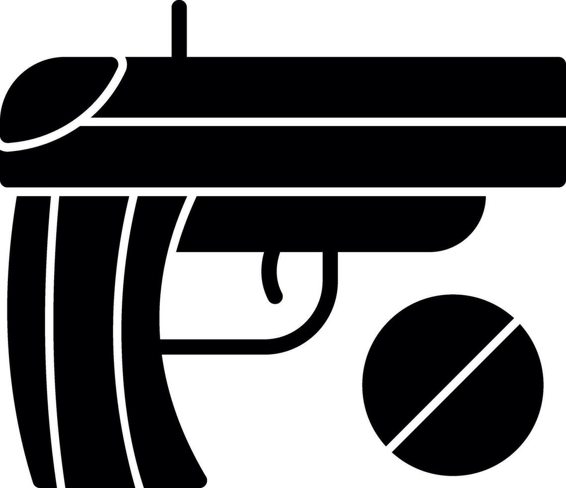 No rifle Vector Icon Design