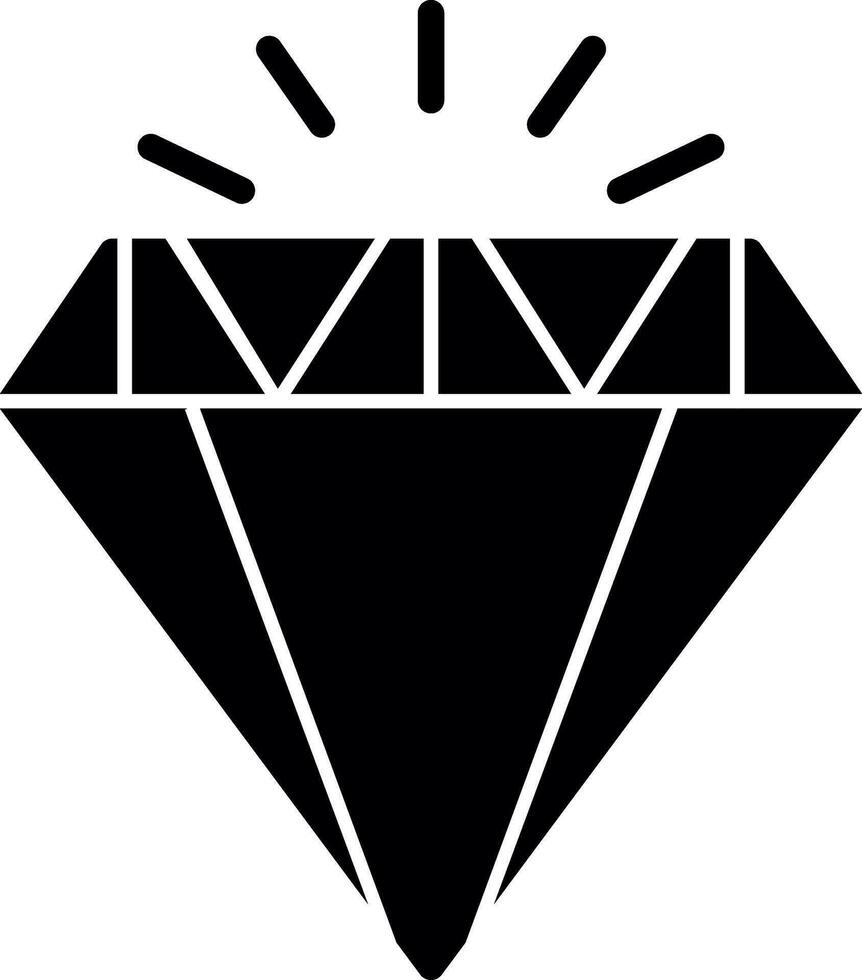 Diamond Vector Icon Design