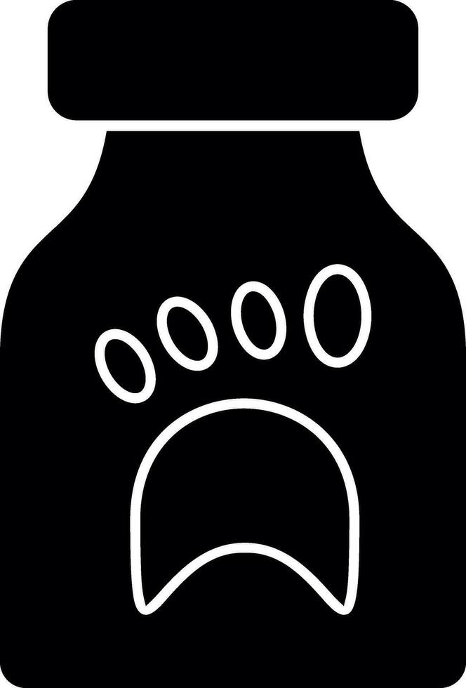 Pet food Vector Icon Design