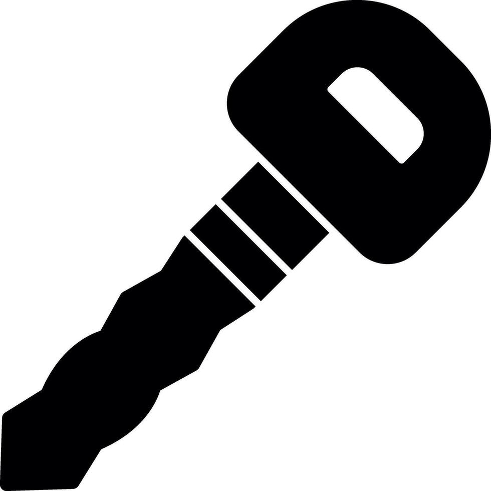 Car key Vector Icon Design