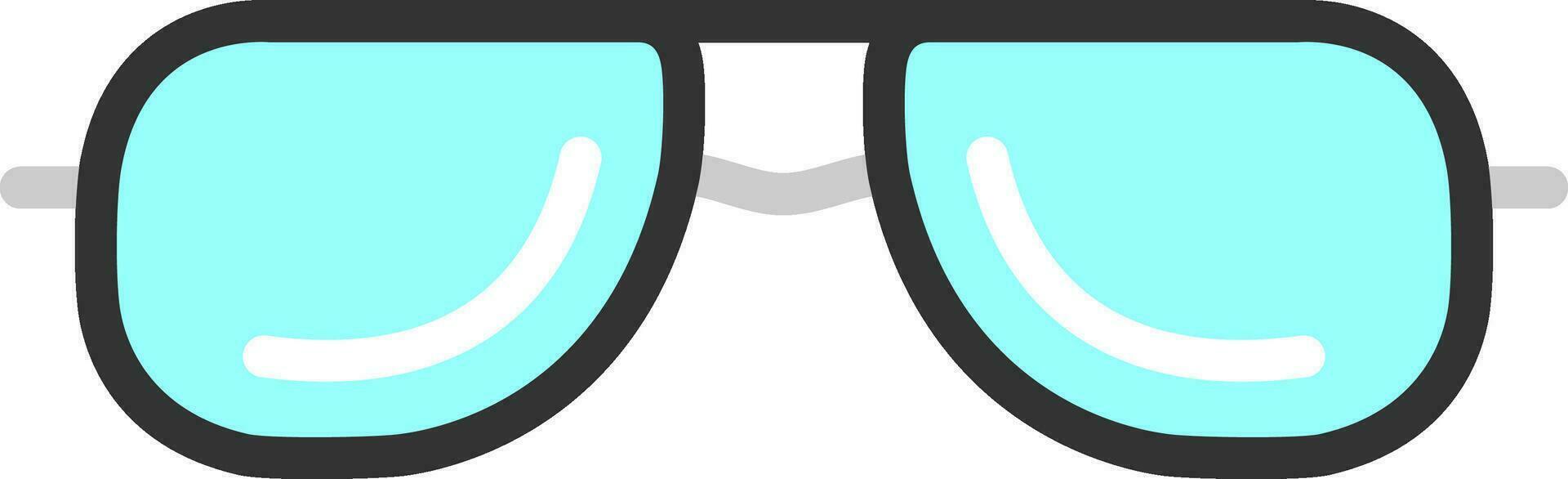 diseño de icono de vector de gafas de sol