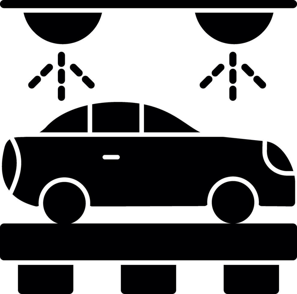 Car wash Vector Icon Design