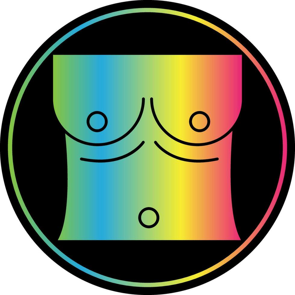 Breast Vector Icon Design