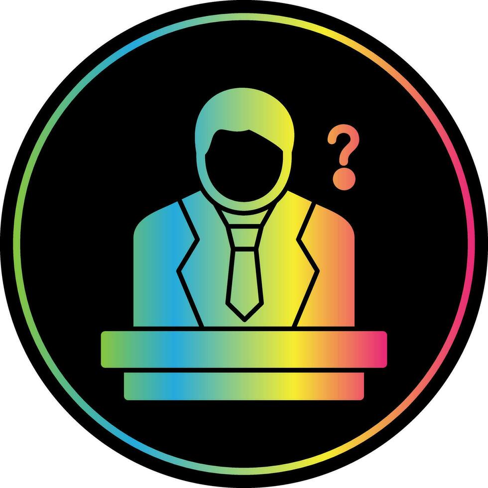 Help desk Vector Icon Design