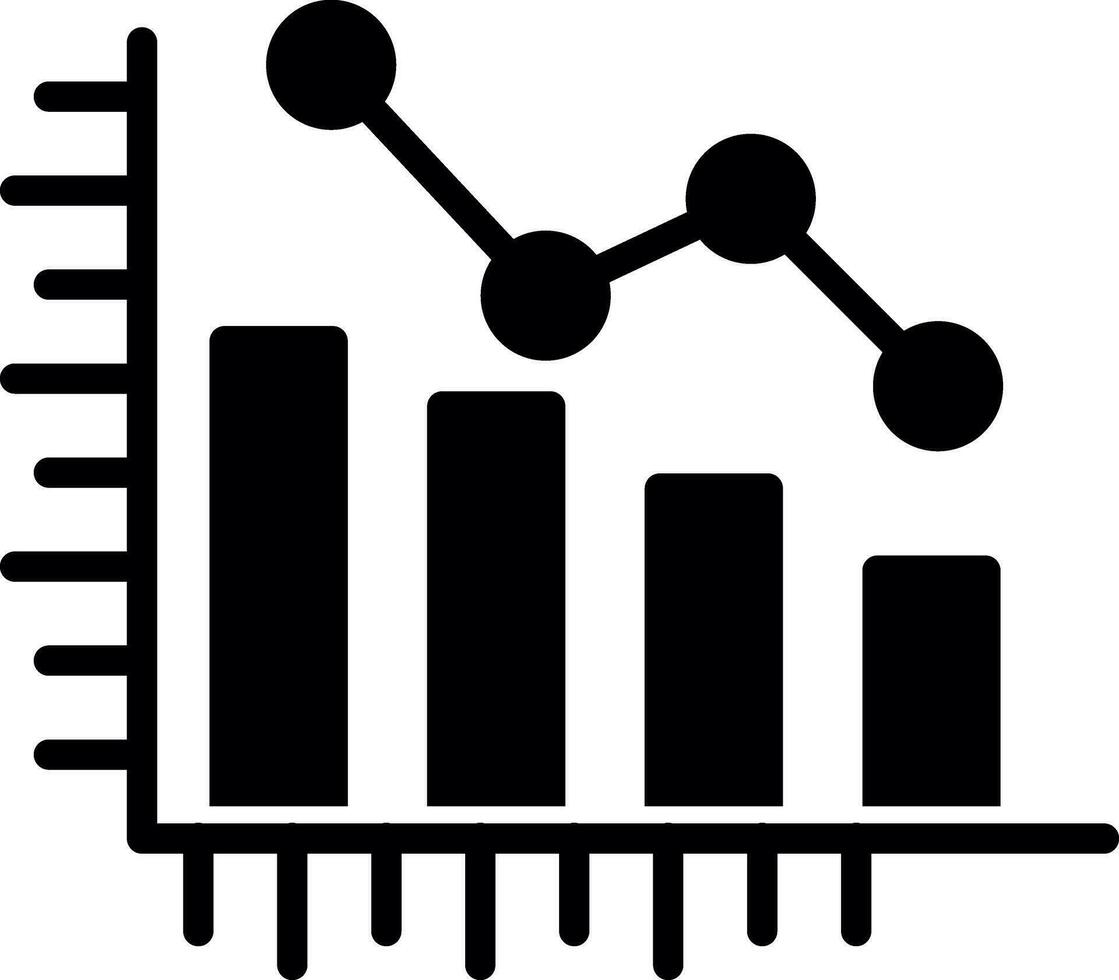 Graph Vector Icon Design