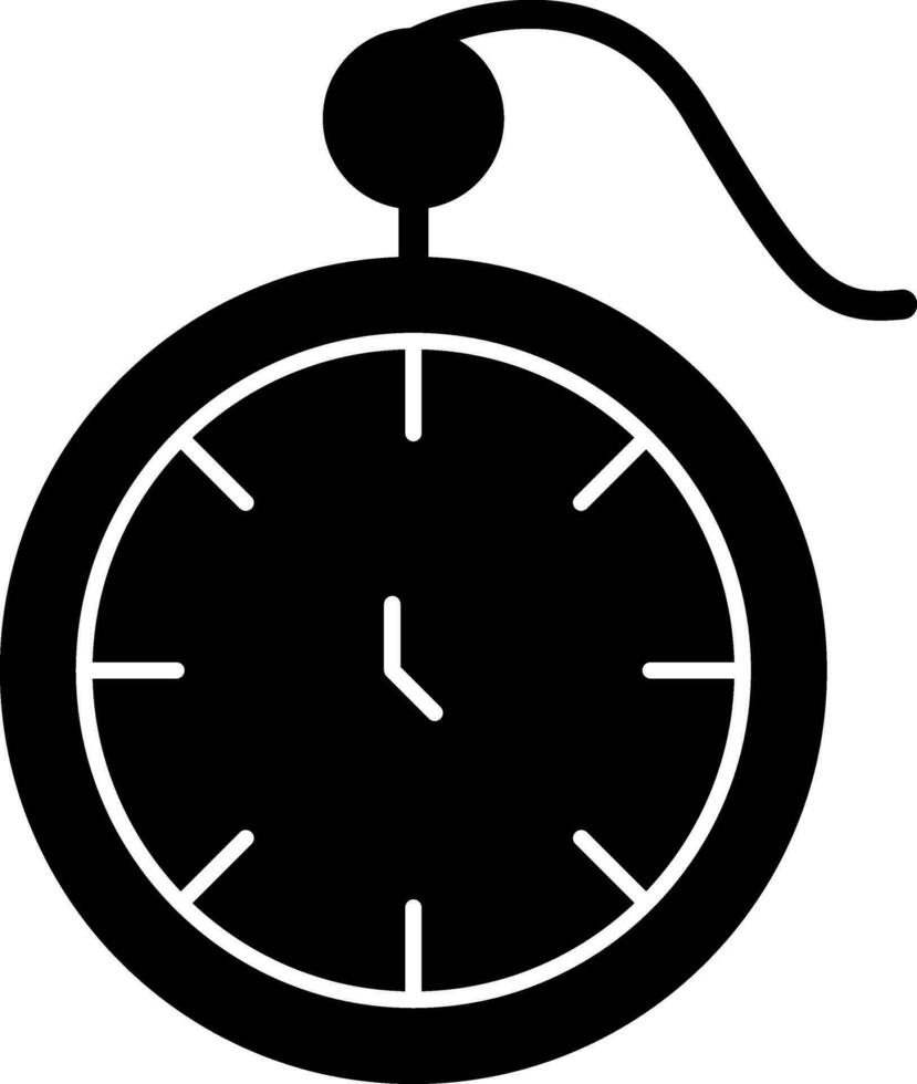 Pocket watch Vector Icon Design
