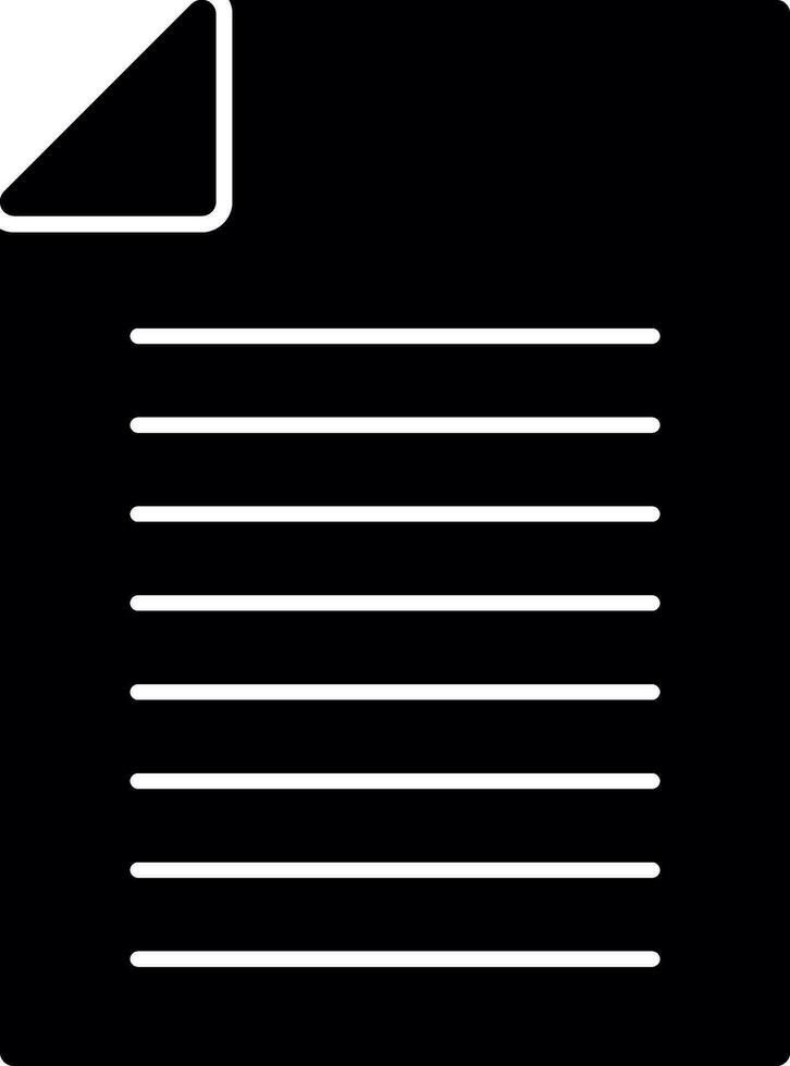 Document Vector Icon Design