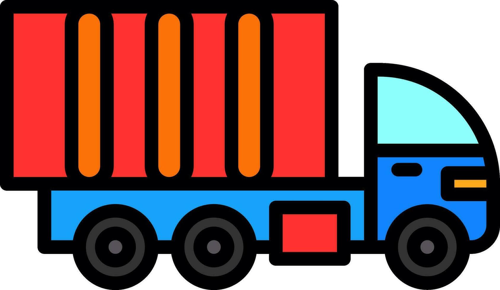 Truck Vector Icon Design