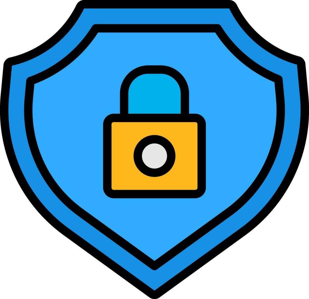 Anti theft Vector Icon Design