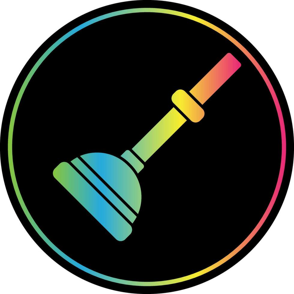 Plunger Vector Icon Design