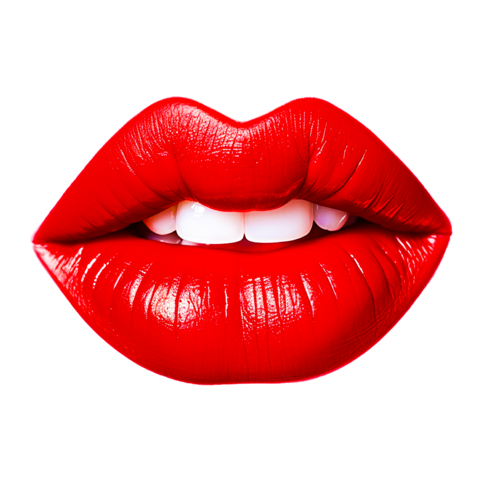 Realistic 3d Detailed Woman Lips png