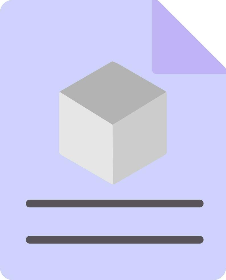 3d file Vector Icon Design