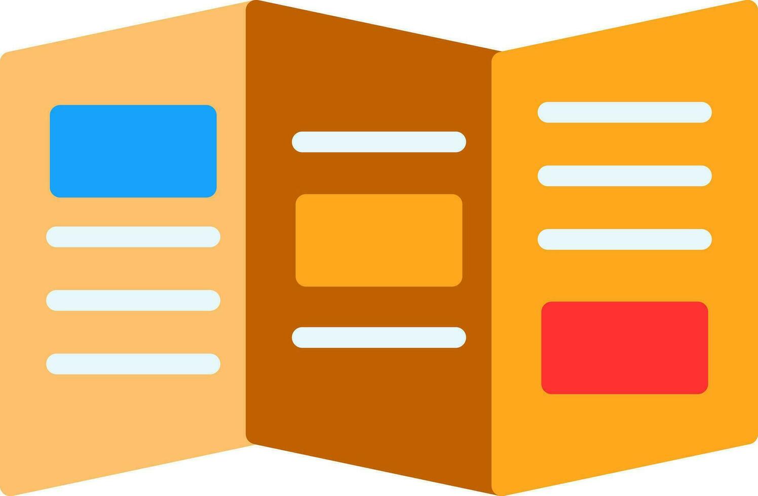 Brochure Vector Icon Design