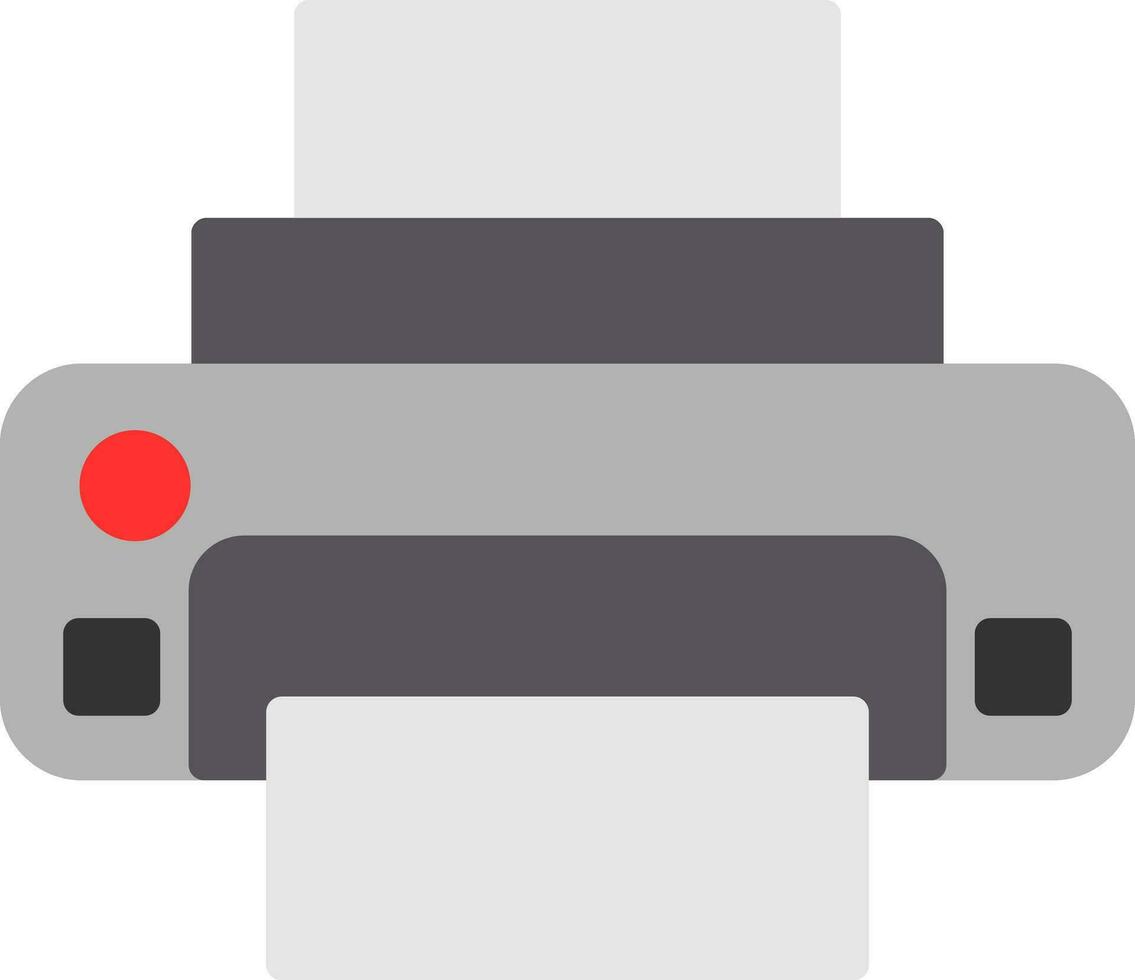 Printer Vector Icon Design