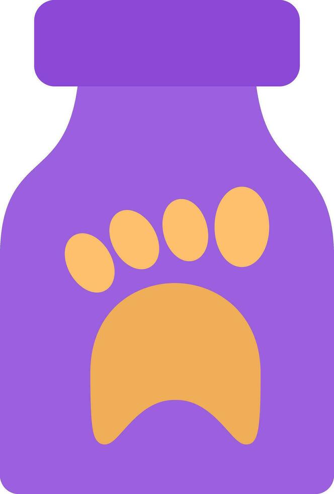 Pet food Vector Icon Design