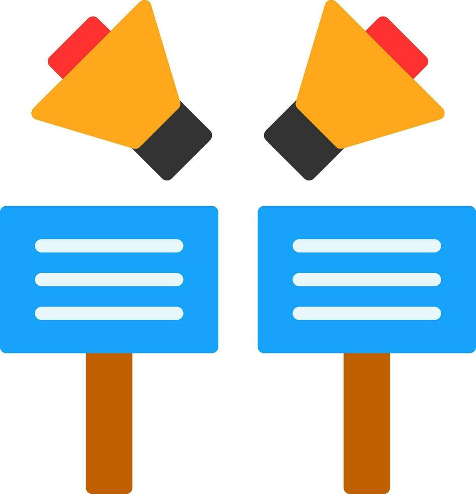 Protest Vector Icon Design