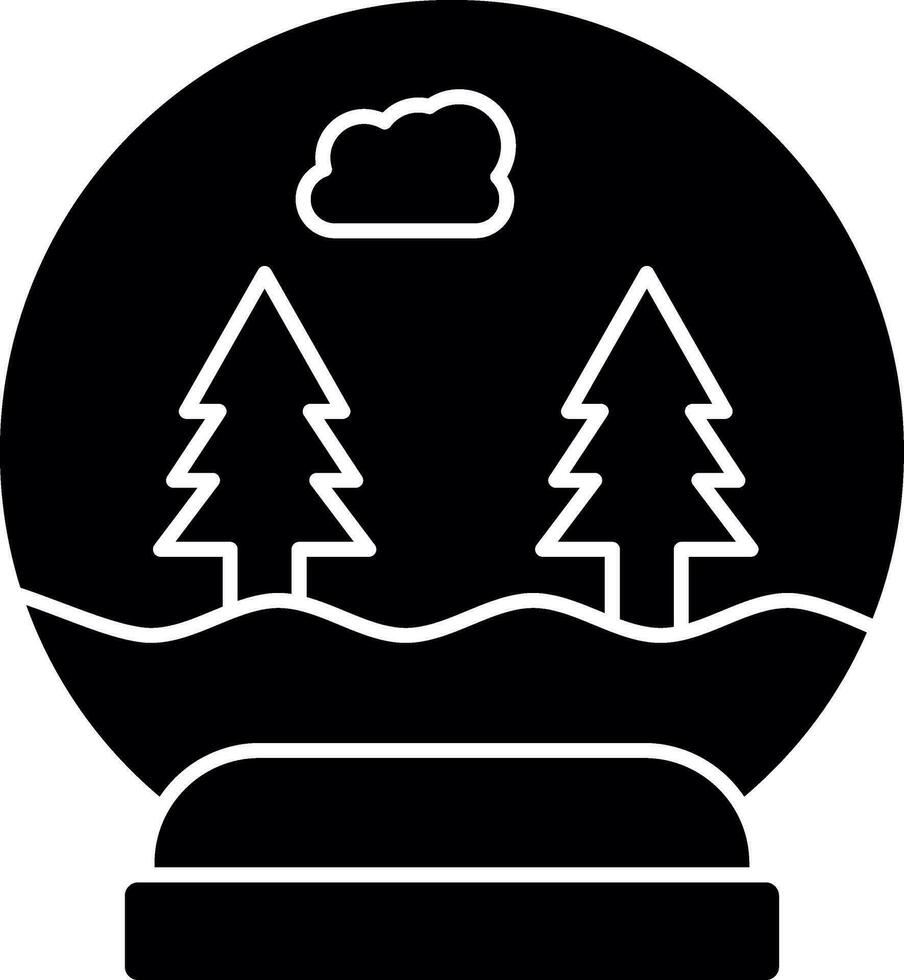 Snowball Vector Icon Design