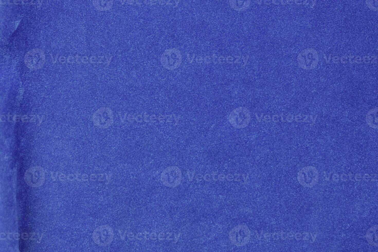 blue velvet fabric texture used as background. blue fabric background of soft and smooth textile material. There is space for text. photo