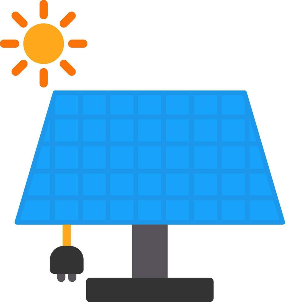 diseño de icono de vector de energía solar