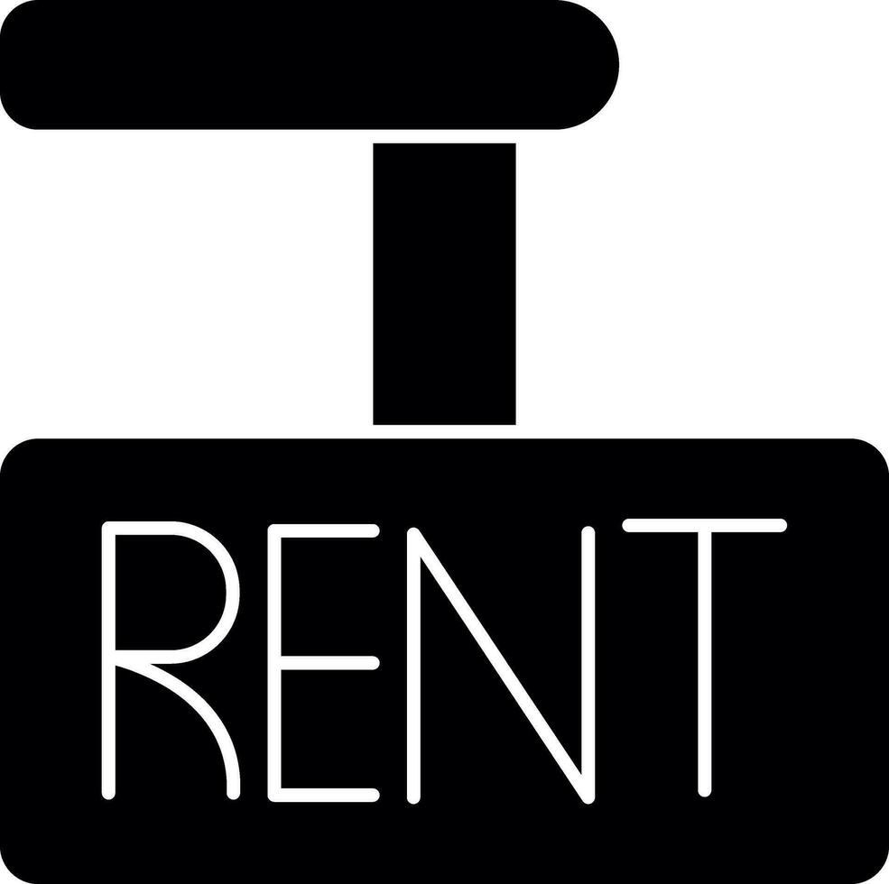 Rent Vector Icon Design
