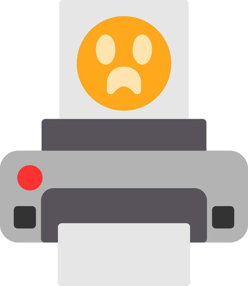 Photo print Vector Icon Design