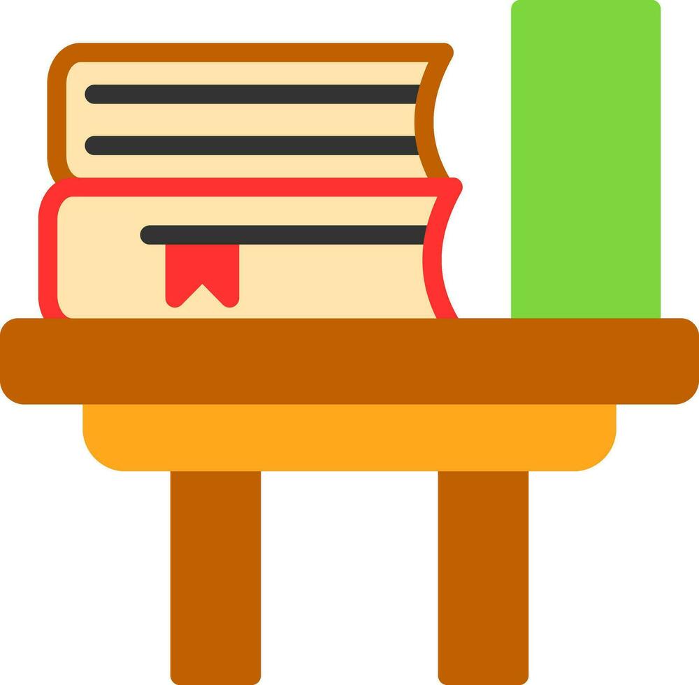 Books Vector Icon Design