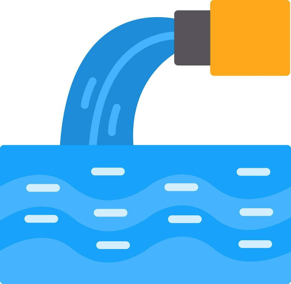 Waste water Vector Icon Design