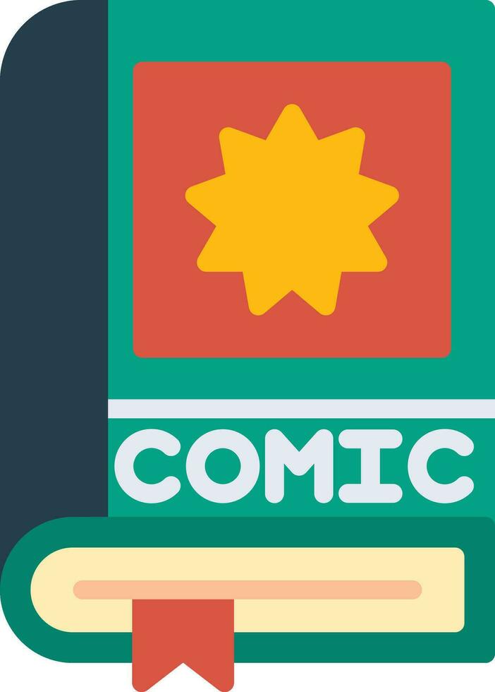 Comic book Vector Icon Design