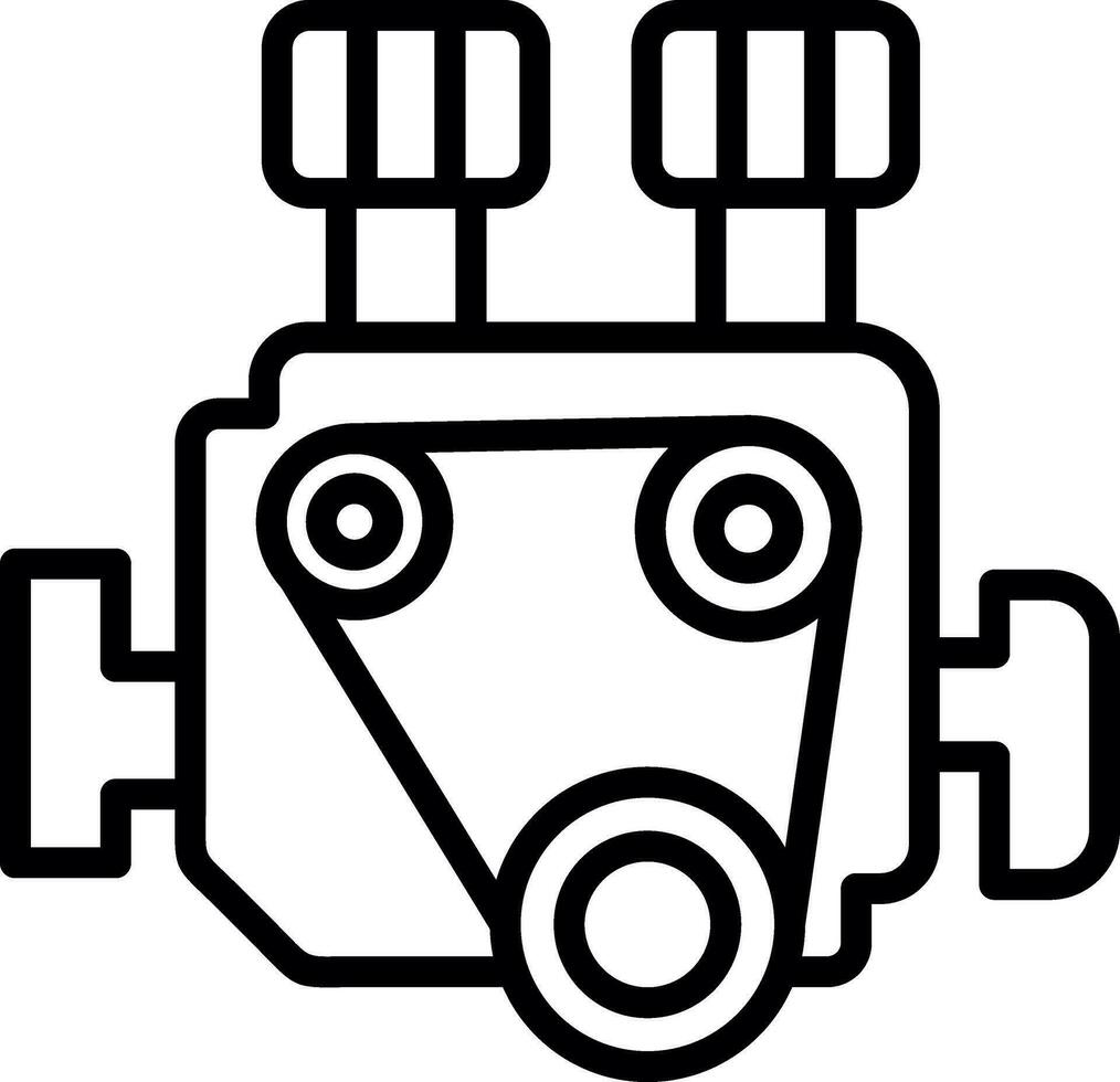 Engines Vector Icon Design