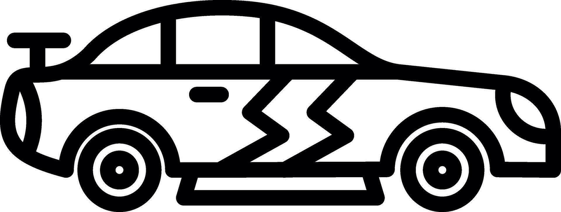 Sport car Vector Icon Design