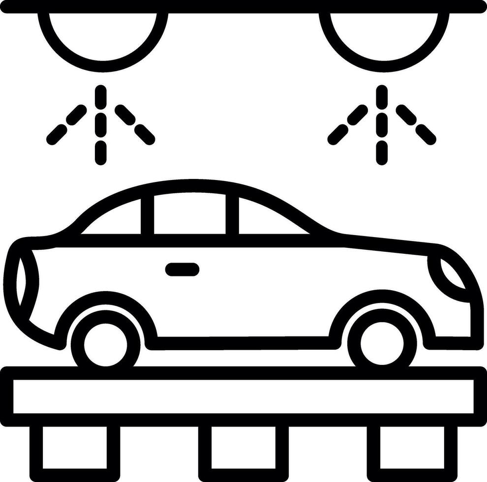Car wash Vector Icon Design