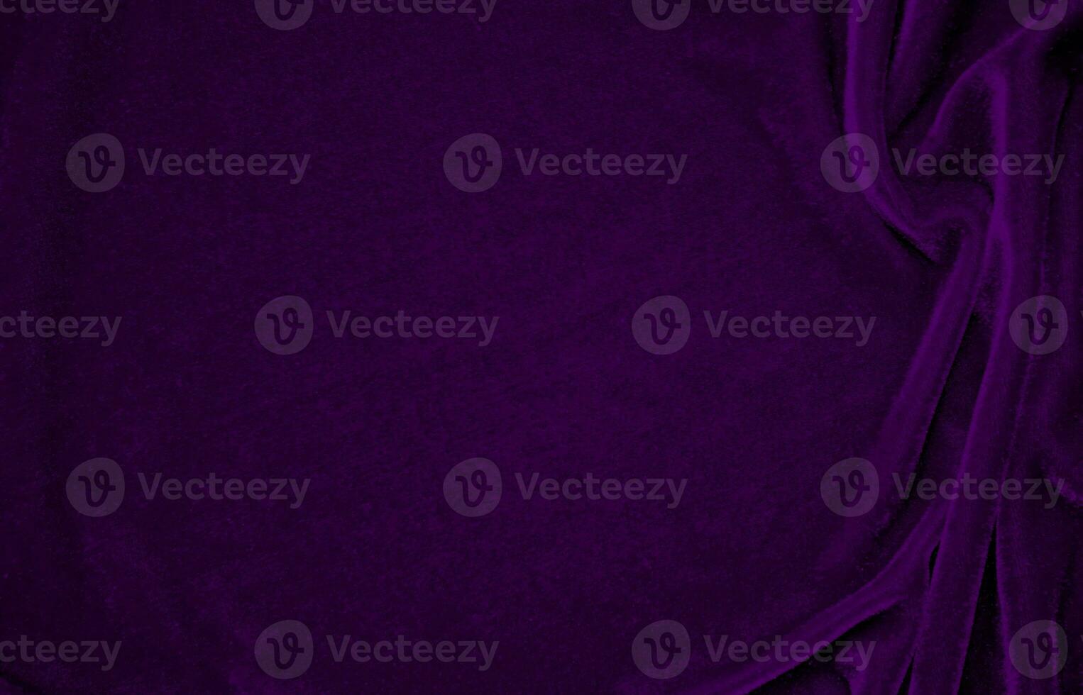 Purple velvet fabric texture used as background. Violet color panne fabric background of soft and smooth textile material. crushed velvet .luxury magenta tone for silk. photo