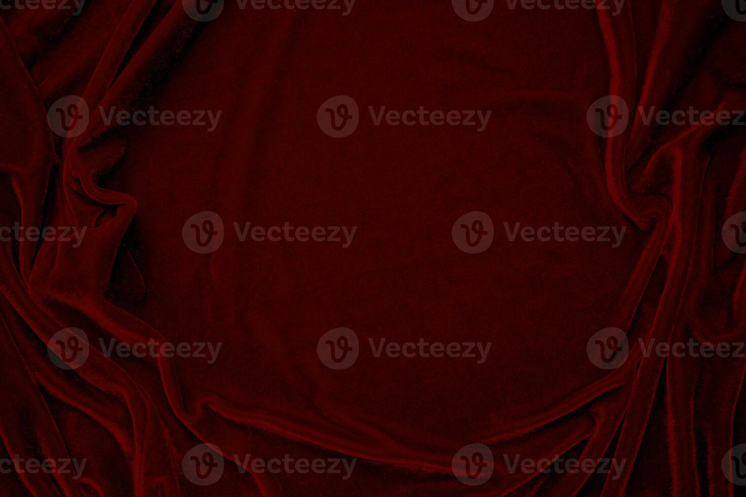 Red velvet fabric texture used as background. red panne fabric background of soft and smooth textile material. crushed velvet .luxury scarlet for silk. photo