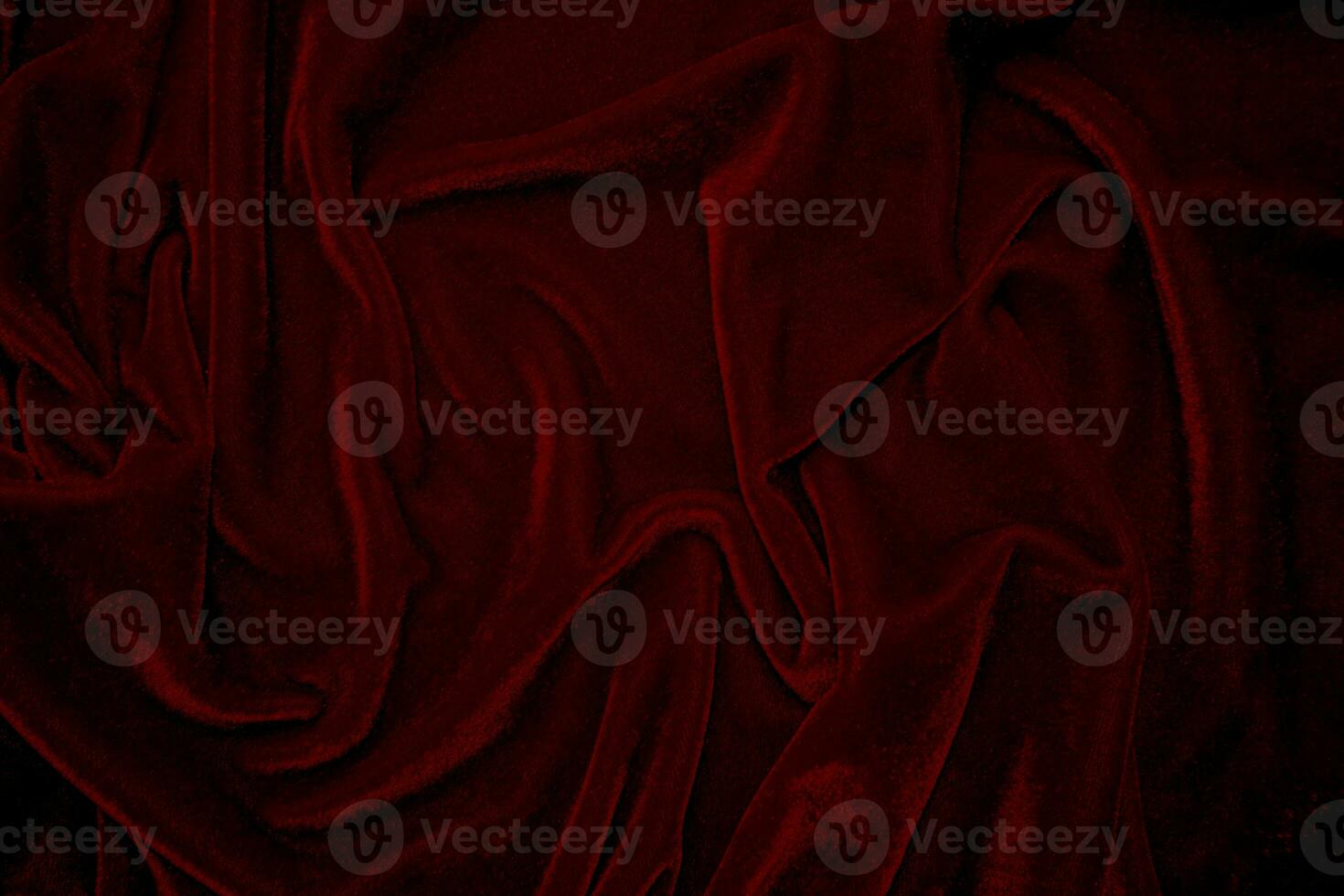 Red velvet fabric texture used as background. red panne fabric background of soft and smooth textile material. crushed velvet .luxury scarlet for silk. photo