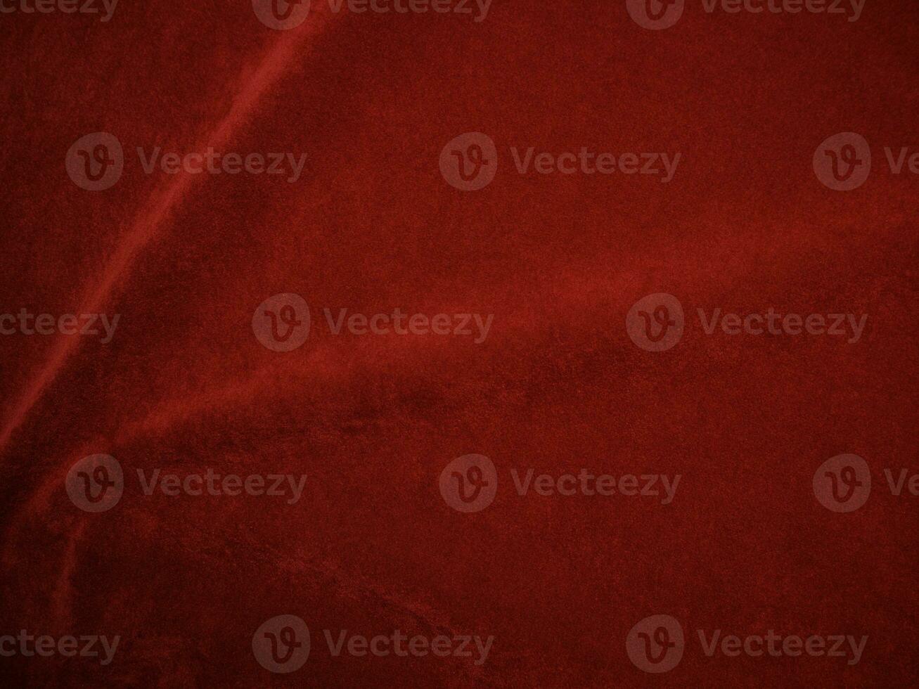 Red velvet fabric texture used as background. red fabric background of soft and smooth textile material. There is space for text.. photo