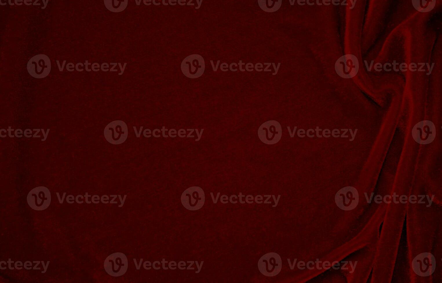Red velvet fabric texture used as background. red panne fabric background of soft and smooth textile material. crushed velvet .luxury scarlet for silk. photo