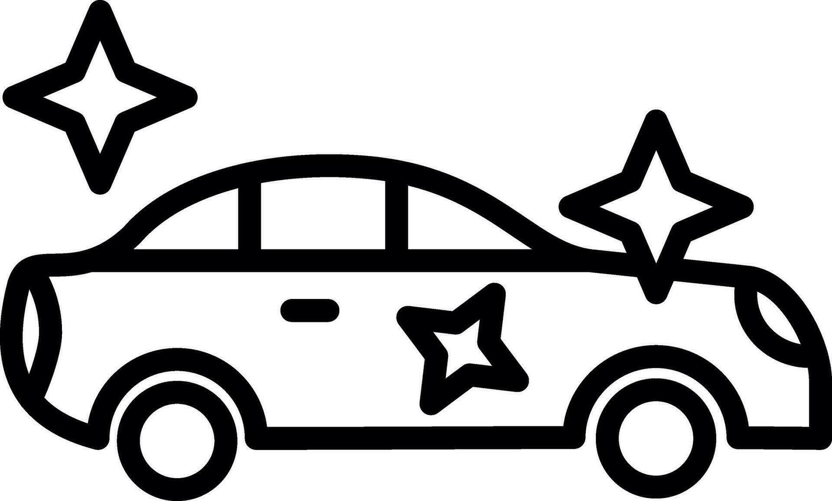 New car Vector Icon Design