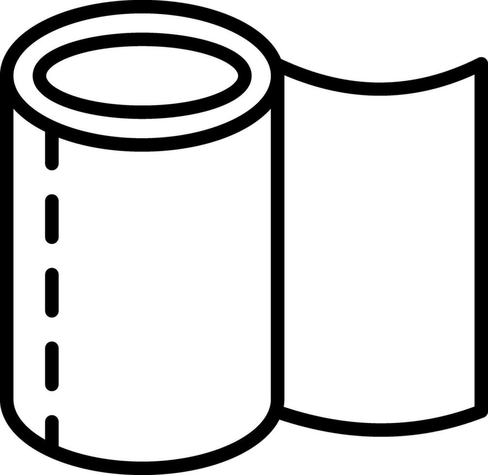 Paper roll Vector Icon Design